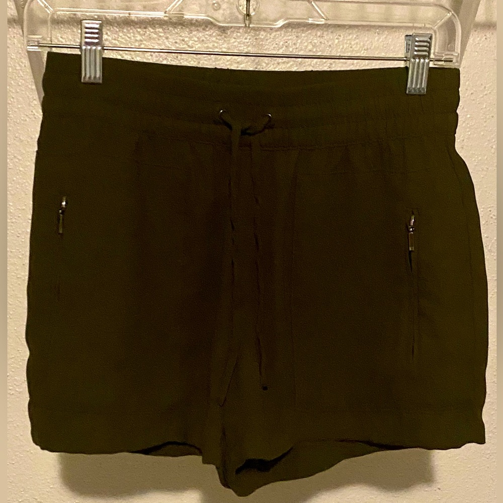 Dark Olive Green Shorts